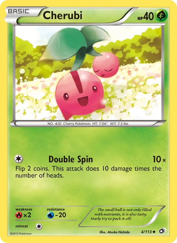 Cherubi — Legendary Treasures #4 (Pokémon TCG card)