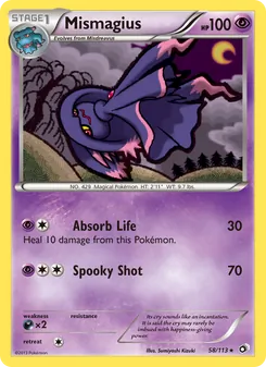 Mismagius (Legendary Treasures #58)