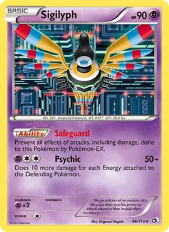 Sigilyph (Legendary Treasures #66)