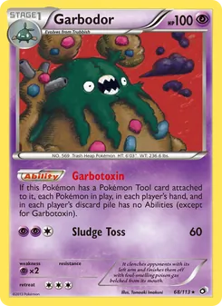 Garbodor (Legendary Treasures #68)