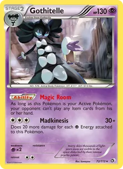 Gothitelle (Legendary Treasures #72)
