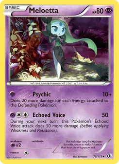 Meloetta (Legendary Treasures #78)