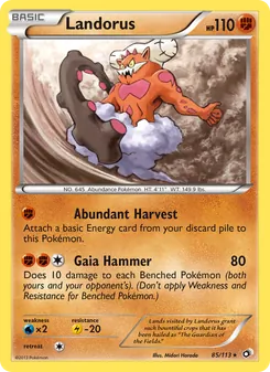 Landorus (Legendary Treasures #85)