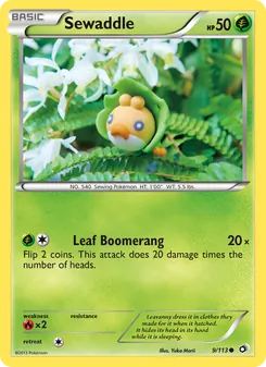 Sewaddle (Legendary Treasures #9)