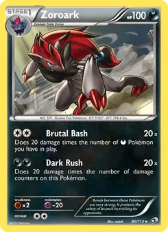 Zoroark (Legendary Treasures #90)