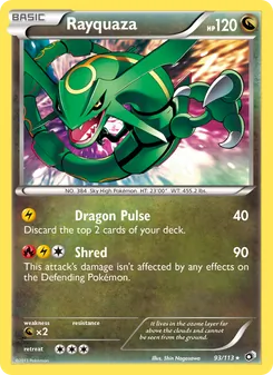 Rayquaza (Legendary Treasures #93)