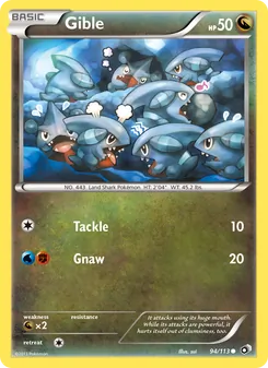 Gible (Legendary Treasures #94)