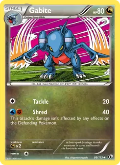 Gabite (Legendary Treasures #95)