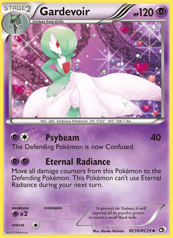 Gardevoir — Legendary Treasures #RC10 (Pokémon TCG card)