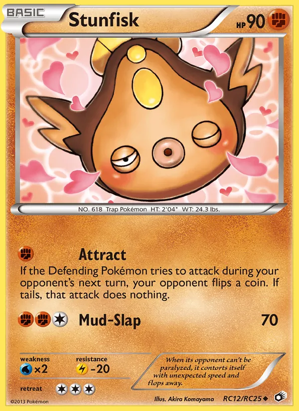 Stunfisk — Legendary Treasures #RC12 (Pokémon TCG card)