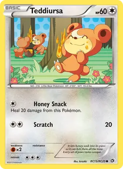 Teddiursa (Legendary Treasures #RC15)