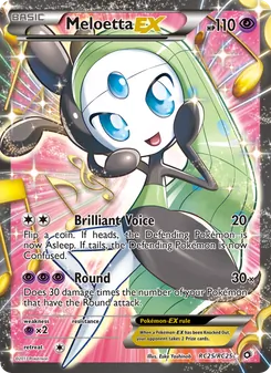 Meloetta-EX (Legendary Treasures #RC25)