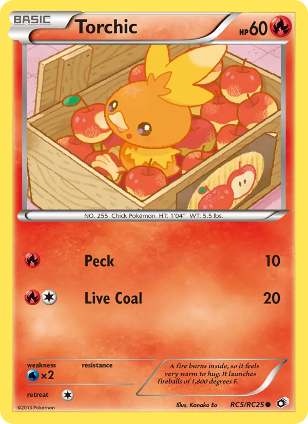 Torchic — Legendary Treasures #RC5 (Pokémon TCG card)