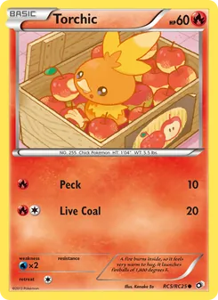 Torchic (Legendary Treasures #RC5)