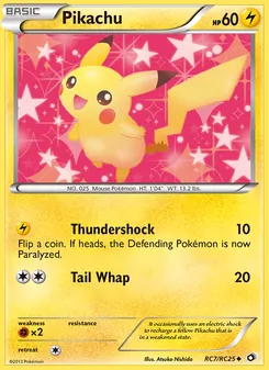 Pikachu (Legendary Treasures #RC7)