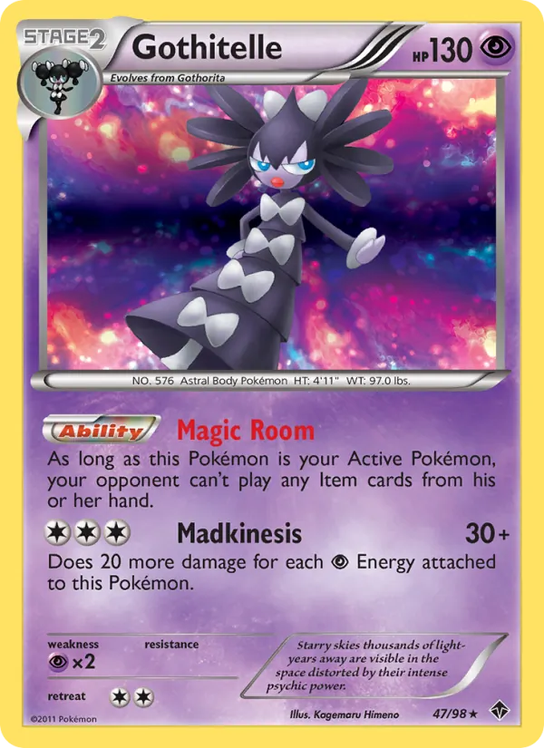 Gothitelle — Emerging Powers #47 (Pokémon TCG card)