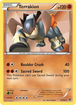 Terrakion (Emerging Powers #63)