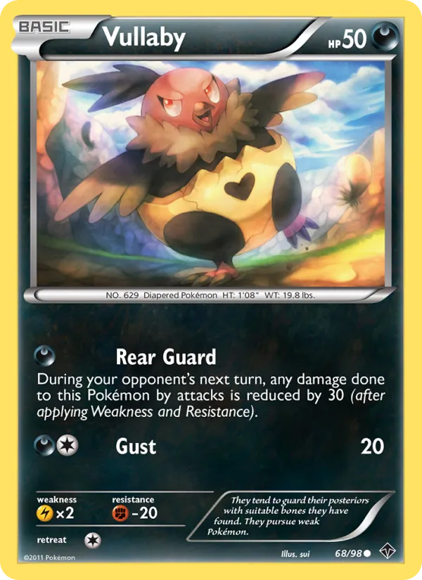 Vullaby — Emerging Powers #68 (Pokémon TCG card)