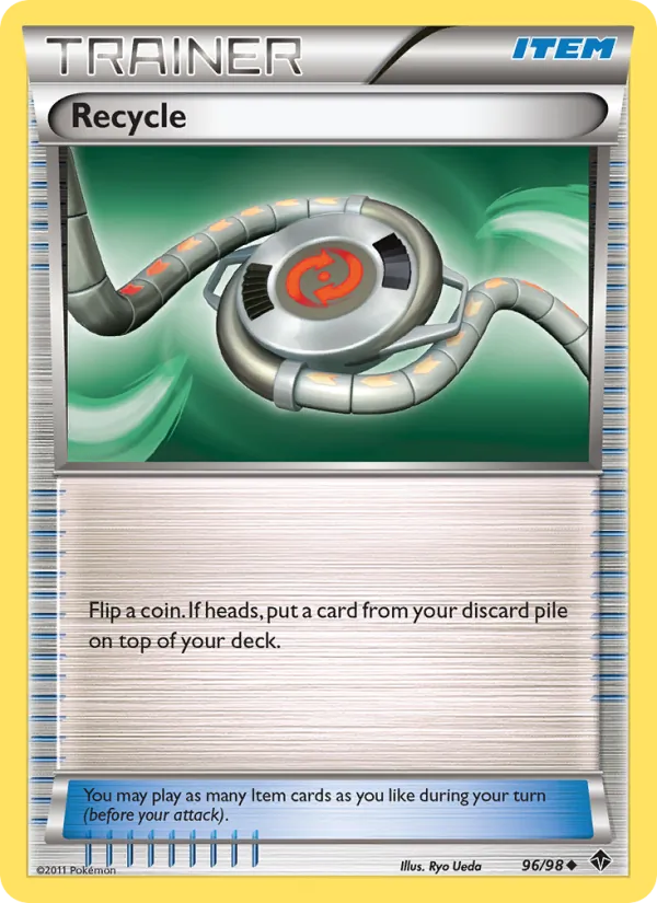 Recycle — Emerging Powers #96 (Pokémon TCG card)
