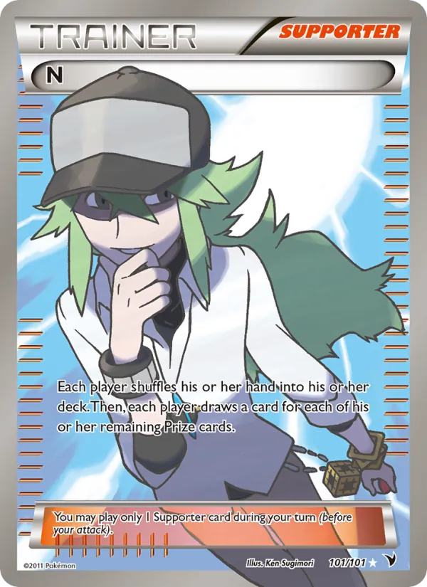 N — Noble Victories #101 (Pokémon TCG card)