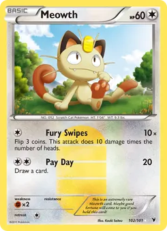 Meowth (Noble Victories #102)