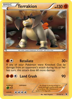 Terrakion (Noble Victories #73)