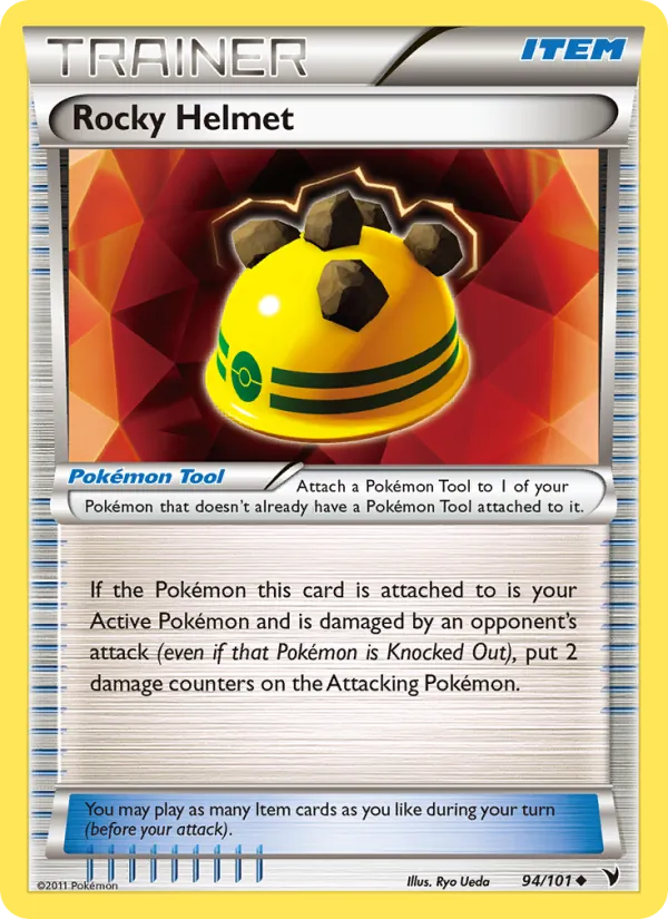 Rocky Helmet — Noble Victories #94 (Pokémon TCG card)