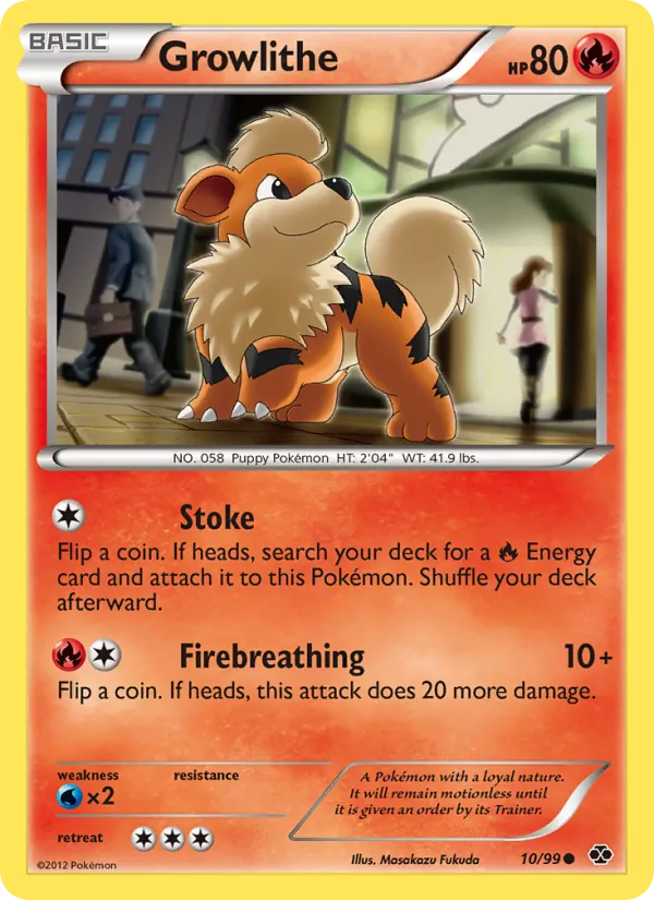 Growlithe — Next Destinies #10 (Pokémon TCG card)