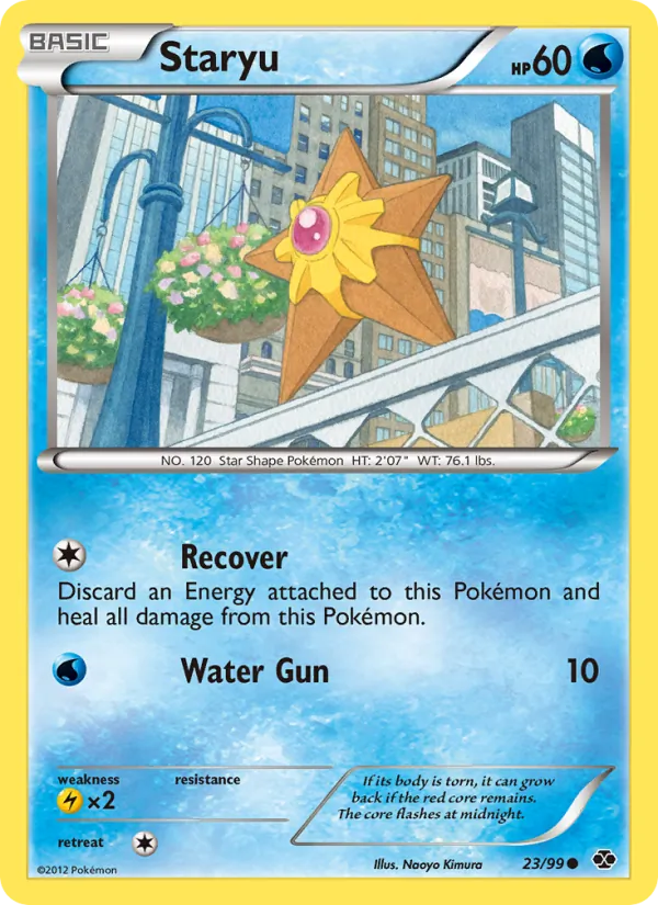 Staryu — Next Destinies #23 (Pokémon TCG card)