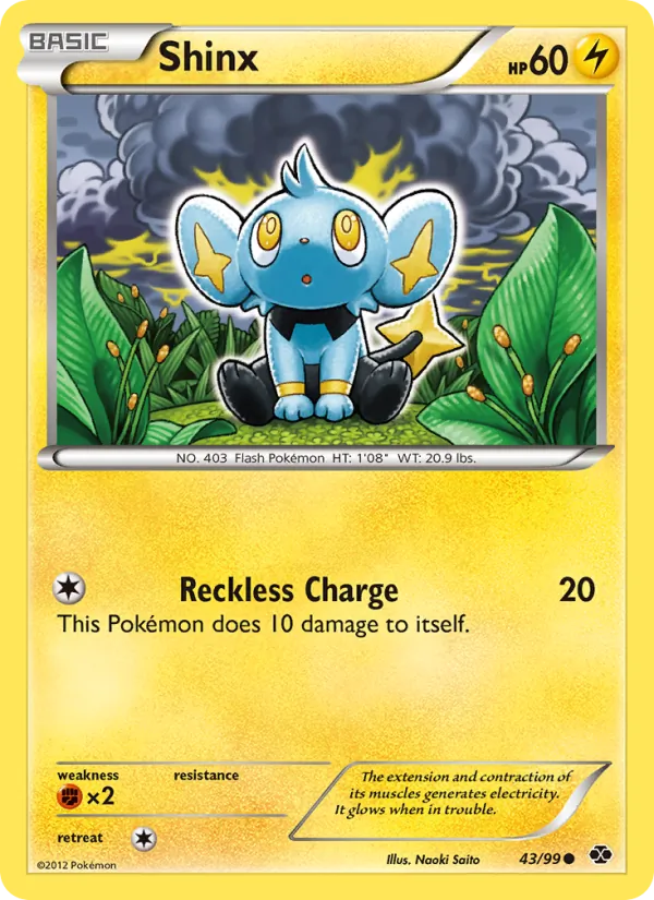 Shinx — Next Destinies #43 (Pokémon TCG card)