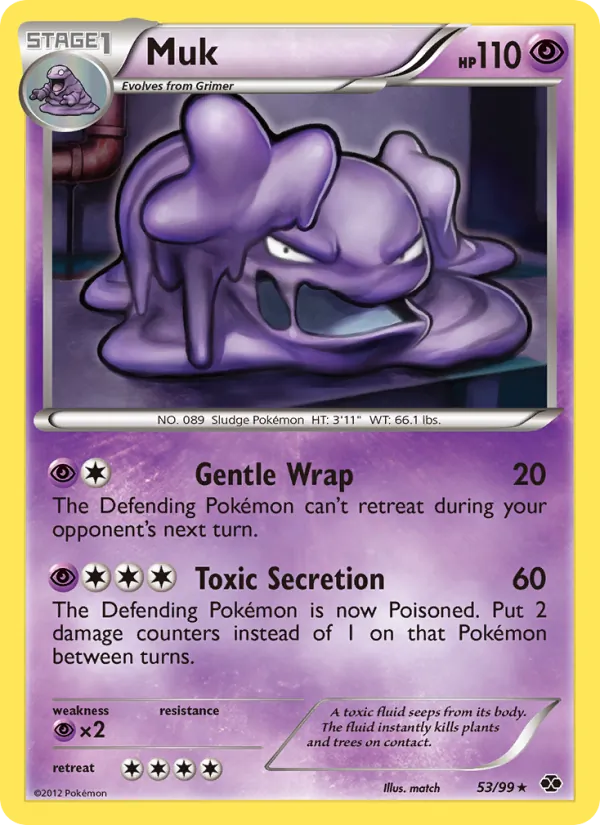 Muk — Next Destinies #53 (Pokémon TCG card)