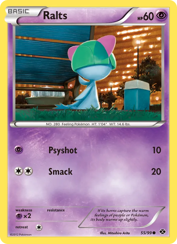 Ralts — Next Destinies #55 (Pokémon TCG card)