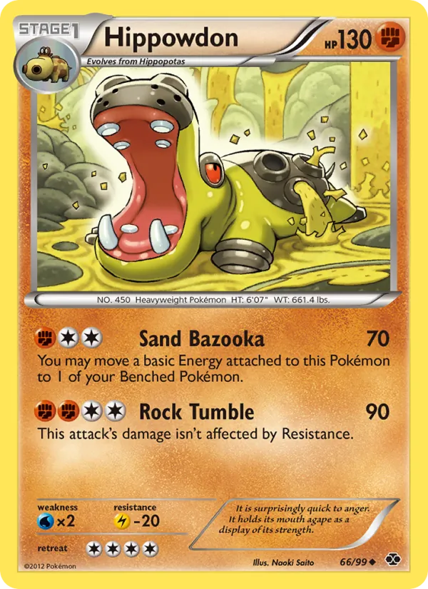 Hippowdon — Next Destinies #66 (Pokémon TCG card)