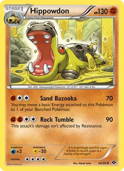 Hippowdon (Next Destinies #66)
