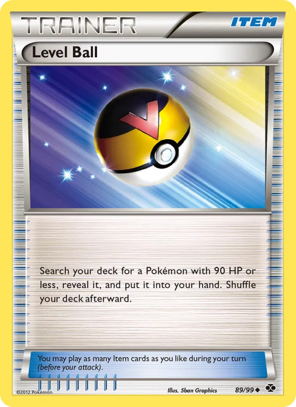 Level Ball — Next Destinies #89 (Pokémon TCG card)