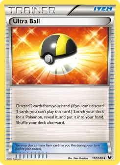 Ultra Ball (Dark Explorers #102)