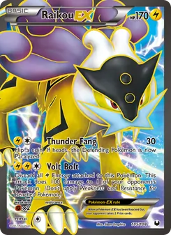 Raikou-EX (Dark Explorers #105)