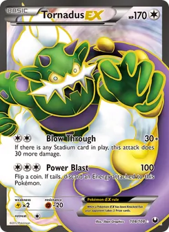 Tornadus-EX (Dark Explorers #108)