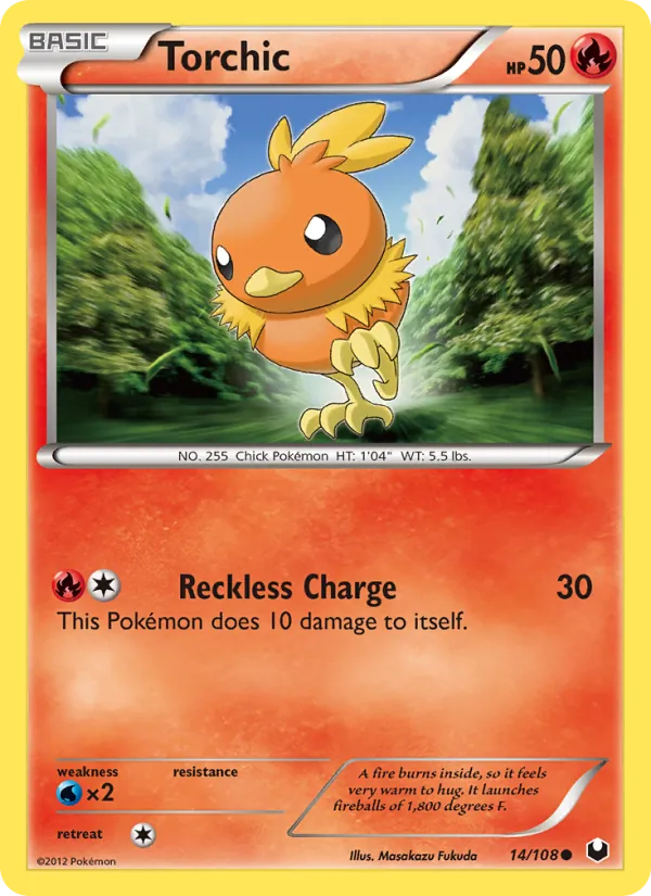 Torchic — Dark Explorers #14 (Pokémon TCG card)