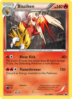Blaziken (Dark Explorers #17)
