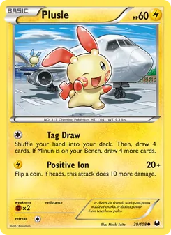 Plusle (Dark Explorers #39)