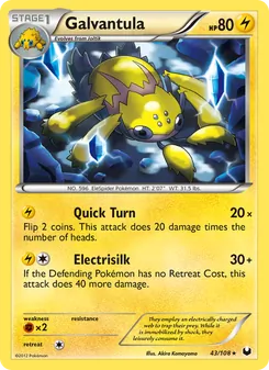 Galvantula (Dark Explorers #43)