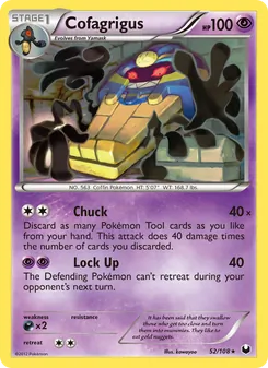 Cofagrigus (Dark Explorers #52)
