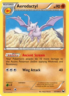 Aerodactyl (Dark Explorers #53)