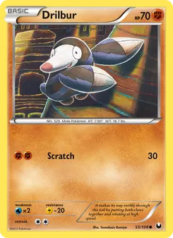 Drilbur (Dark Explorers #55)