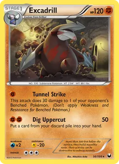 Excadrill (Dark Explorers #56)