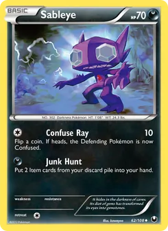 Sableye (Dark Explorers #62)