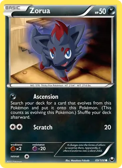 Zorua (Dark Explorers #69)