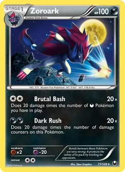 Zoroark (Dark Explorers #71)
