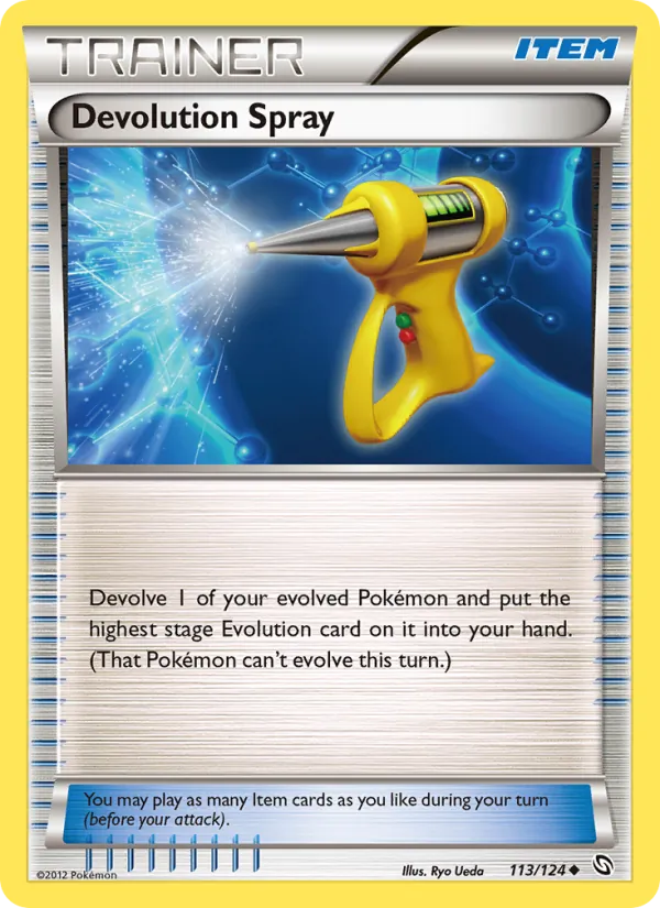 Devolution Spray — Dragons Exalted #113 (Pokémon TCG card)